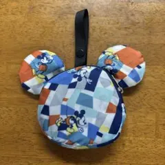 ミッキーマウス 耳付きランチエコバッグ