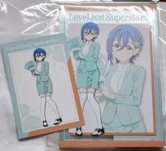 ラブライブスーパースター 若菜四季 キャラクリアファイル ＆ ポストカードセット