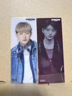GENERATIONS 佐野玲於 DREAMERS 千社札クリアカード 実写