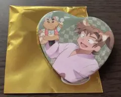 新品 忍たま乱太郎 ナンジャタウン ハート型缶バッジ 善法寺伊作