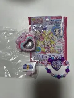 キミとアイドルプリキュア　キュアキュンキュンセット　ブローチ　ブレス