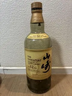 【未洗浄品】山崎12年 100周年記念ラベル 空き瓶 700ml