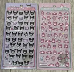 【正規品】 サンリオ ボンボンドロップシール mini クロミ マイメロディ