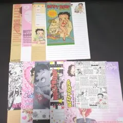 ス*中様 ベティちゃん♡レターセット10組セット！ベティ・ブープ