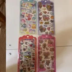 ドロップジュエリーシール サンリオ 4枚