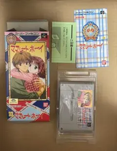 ママレード・ボーイ スーパーファミコン 箱説明書注意書き付き