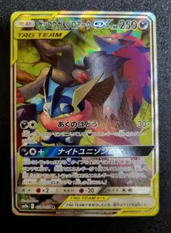 ゲッコウガ&シロアークGX 250 HP TAG TEAM ゲッコウガ&シロアークGX 250 HP TAG TEAM - メルカリ