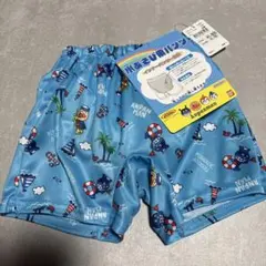 【新品】水遊び用　パンツ　アンパンマン　水色　90 繰り返し使える　ベビー　子供