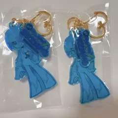 パンティー＆ストッキング アクリルキーチェーン ガチャ ポリエステル2個セット