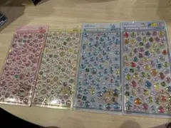 【正規品】 しずくちゃん ボンボンドロップ シール ミニ 4点セット