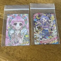 アイプリ　ひまり　サインカード アイプリ　チィ　おとぎばなしアラビアンナイト