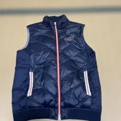 Paradiso ネイビー キルティング ベスト Lサイズ