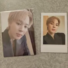 BTS JIMIN ジミン トレカ ミニフォト 2枚セット
