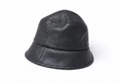 新品 KIJIMA TAKAYUKI ホースレザーパンチングバケットハット3 - メルカリ