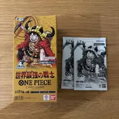 ワンピースカードゲーム 世界最強の戦士 1BOX テープカット - メルカリ