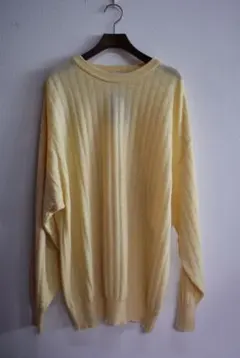 A01110 【80s】ヴィンテージニット イタリア製 【￼古着】