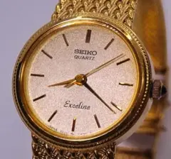 【電池交換済】SEIKO Exceline 1221-0100 レディースS30