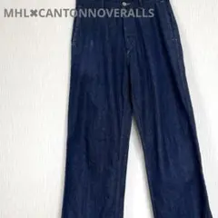 MHL × CANTON OVERALLS コラボ デニム　パンツ 29 日本製のサムネイル