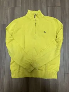 Polo by Ralph Lauren イエローニット Mサイズ　【古着】