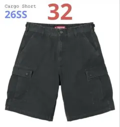 Supreme Cargo Short Pant 25ssブラック 32 - メルカリ