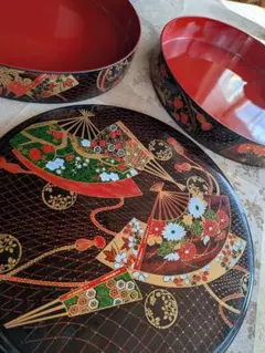 漆器寿司桶 二重
