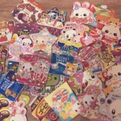 平成レトロ フレークシール　希少　キラキラ　まとめ売り