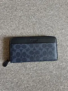 COACH ネイビー 長財布