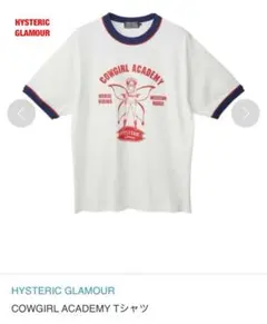 ヒステリックグラマー ☆ カウガール リンガー Tシャツ L ヒスガール 