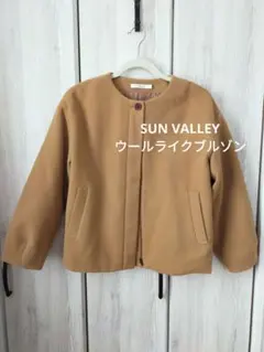 SUN VALLEY サンバレー ウールライクブルゾン