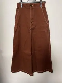 adam et ropeブラウン ロングスカート