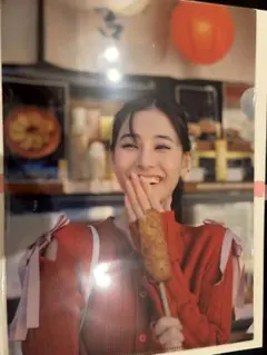新木優子 直筆サイン入り卓上カレンダー 2025 クリアファイル セット