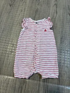 baby GAP ストライプロンパース 3-6months