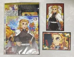 鬼滅の刃 マグネットコレクションガム３【 煉獄杏寿郎 】 ＆ シール2枚セット