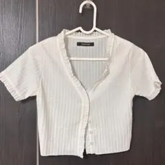 SHAGGIE フリル襟半袖トップスのサムネイル