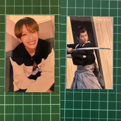 深田竜生　↔︎ 安嶋秀生　厚紙1枚　ACEes 少年忍者