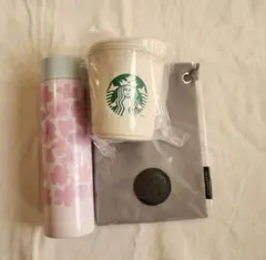 2026年福袋　スターバックス タンブラー、サコッシュ、カップポーチセット