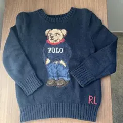 Polo Ralph Lauren ポロベアセーター 4/4T ネイビー