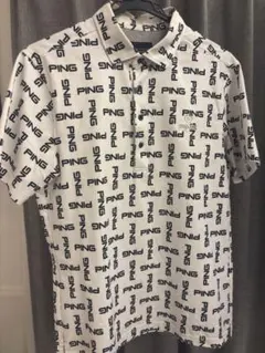 PING ロゴ 半袖ポロシャツ Lサイズ