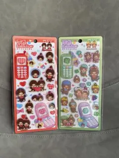 新品未使用⭐︎ 平成はっぴーフォン　もんちっち　2点セット