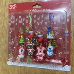 ディズニーランド　クリスマスストラップ