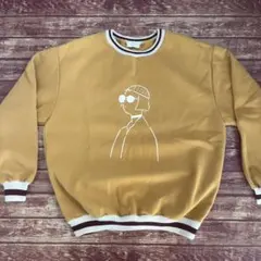 美品　プリントトレーナー　スウェット