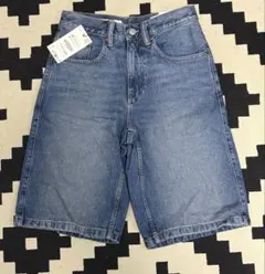 zara バギーデニム　ショーツのサムネイル