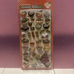 ボンボンドロップシール　和柄　食べ物　たこ焼き