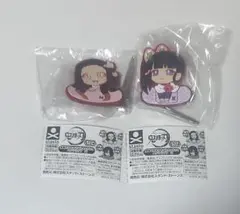 鬼滅の刃 キャラ ばんちょうこう ヘアクリップ 竈門禰豆子 栗花落カナヲ