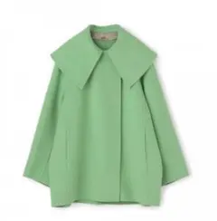 Ballseyウールビーバーメルトン ビッグカラーコート