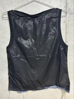 diesel ディーゼル　ジップノースリーブ　レザー風