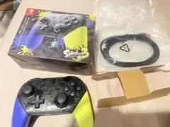 純正 Nintendo Switch Proコントローラー スプラ3エディション