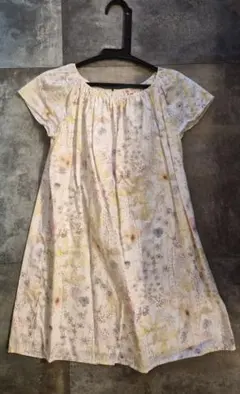 ボンポワン花柄ワンピース サイズ8