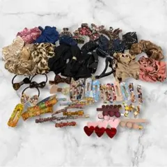 ヘアゴム シュシュ バレッタ まとめ売り セット