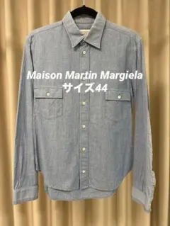 Maison Martin Margiela シャツ 44サイズ Maison Martin Margiela ストライプシャツ 44 - メルカリ
